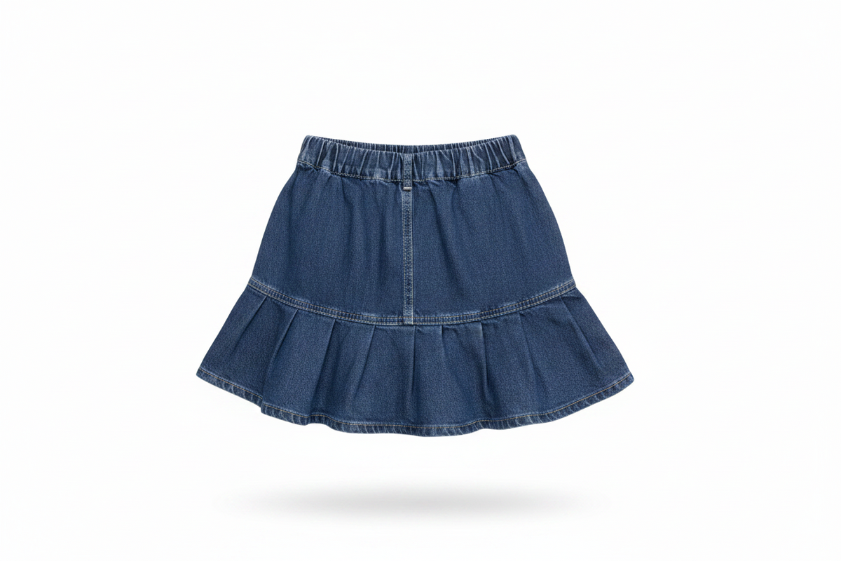 Blue Denim Skirt