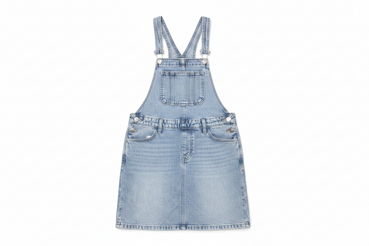 Denim Jumper Dress