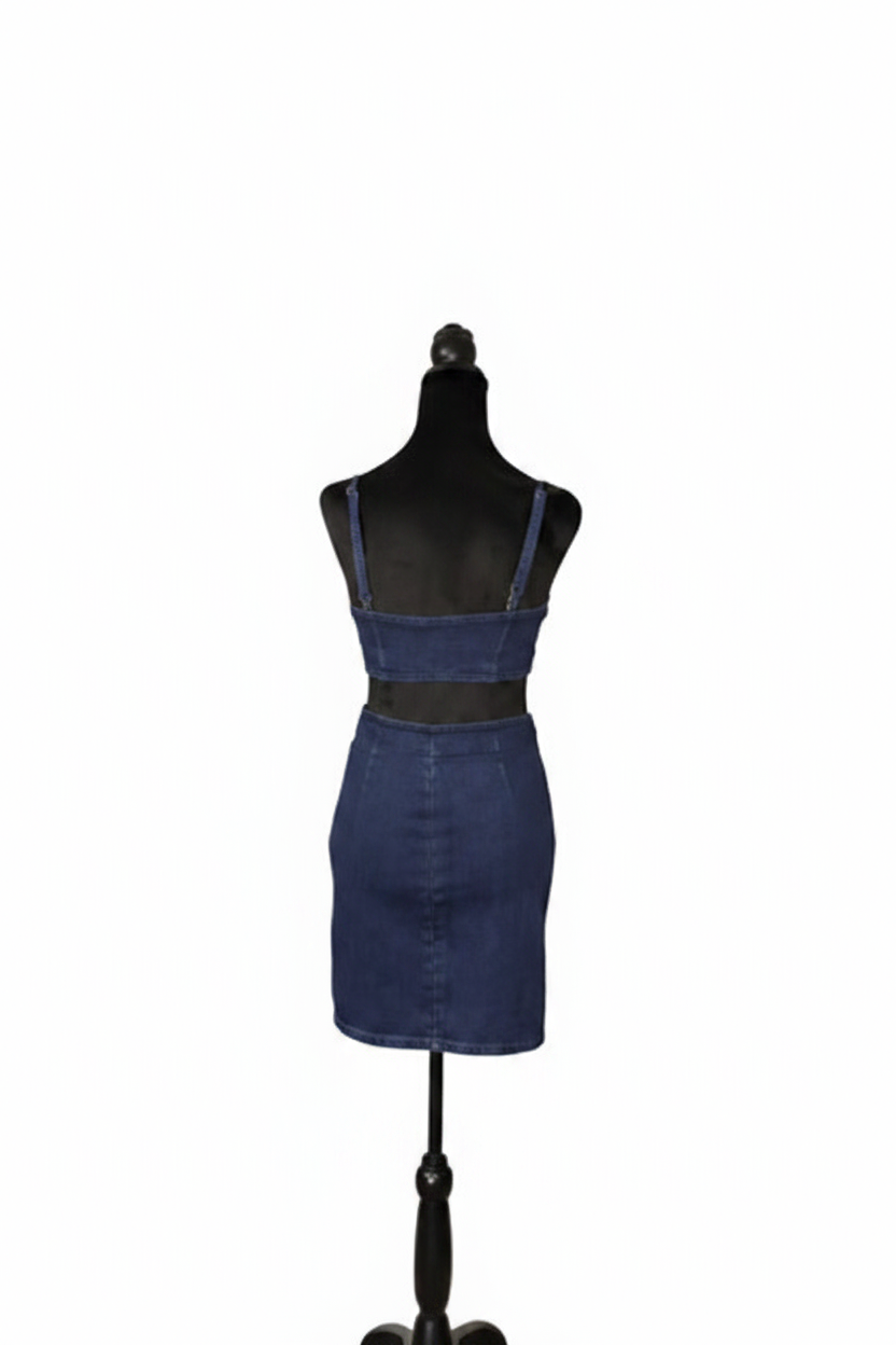 Blue Denim Dress